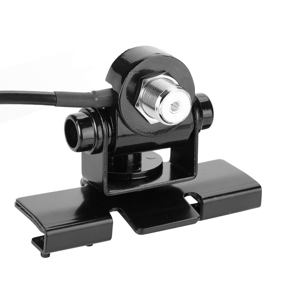 Staffa di montaggio antenna auto con cavo PL259 5M