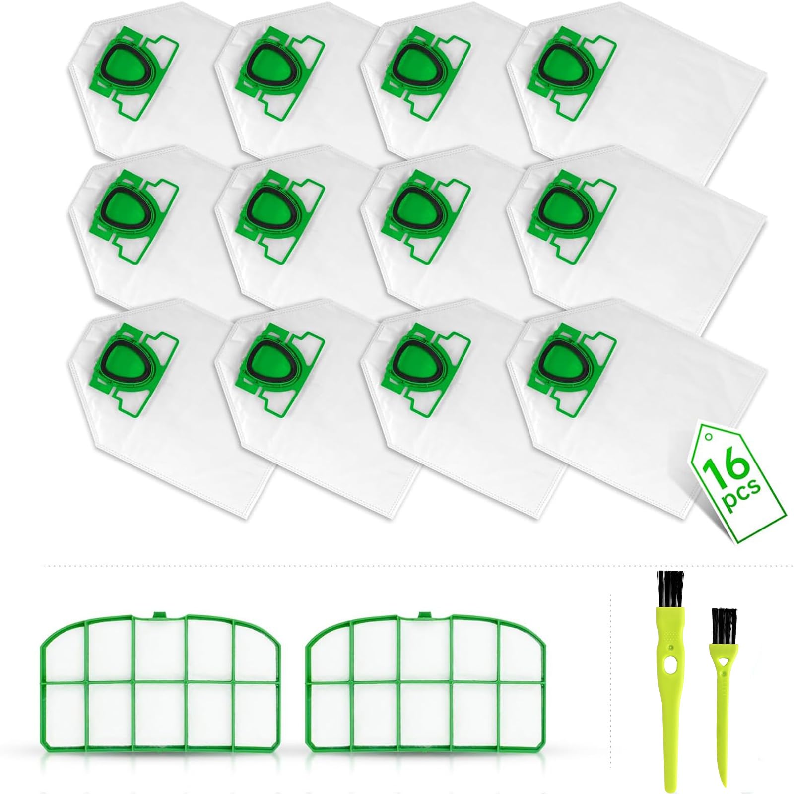 Sacchetti Folletto VK200 VK220S FP200 (12 Pezzi)