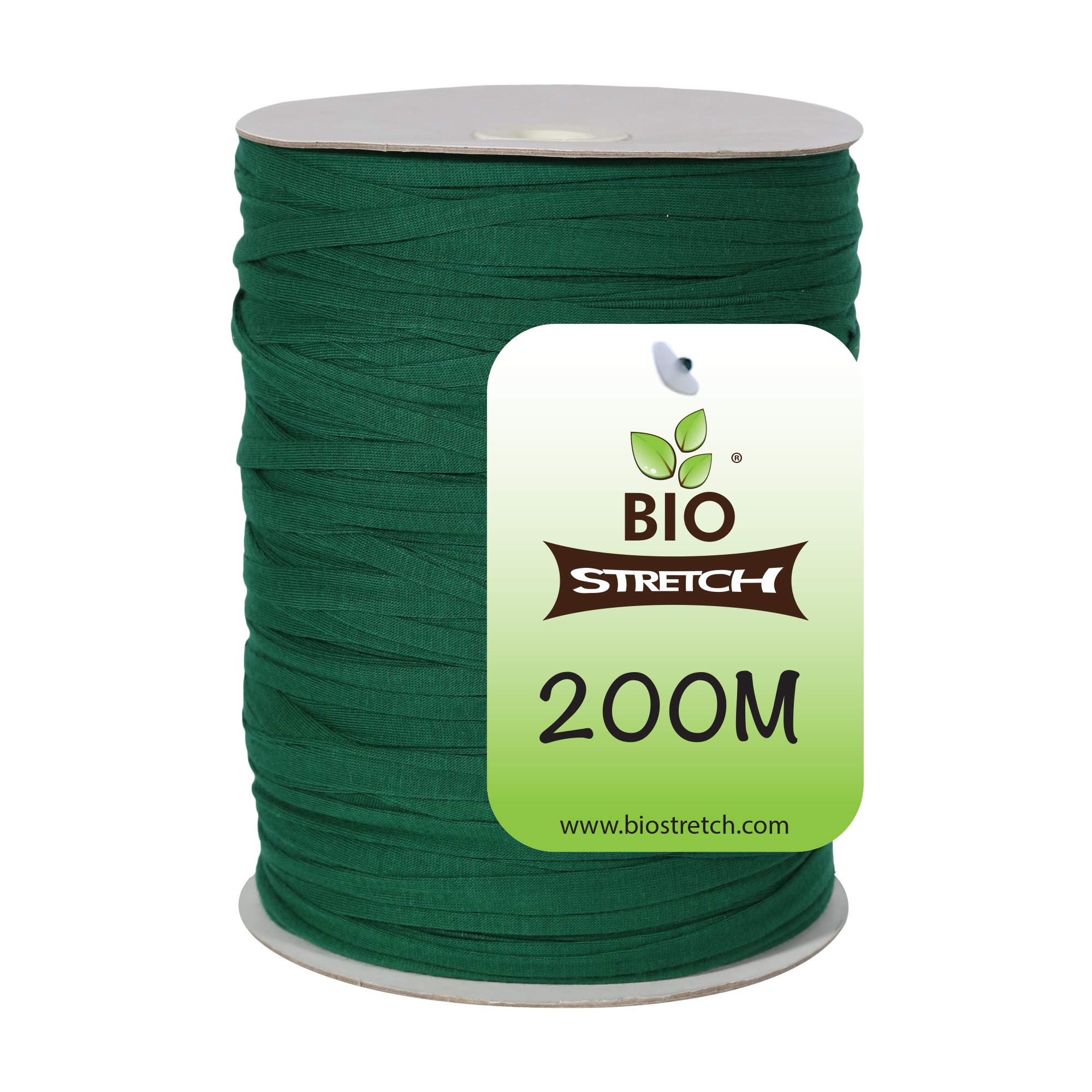 Biostretch Fascette da Giardino Morbide 200m, Verde
