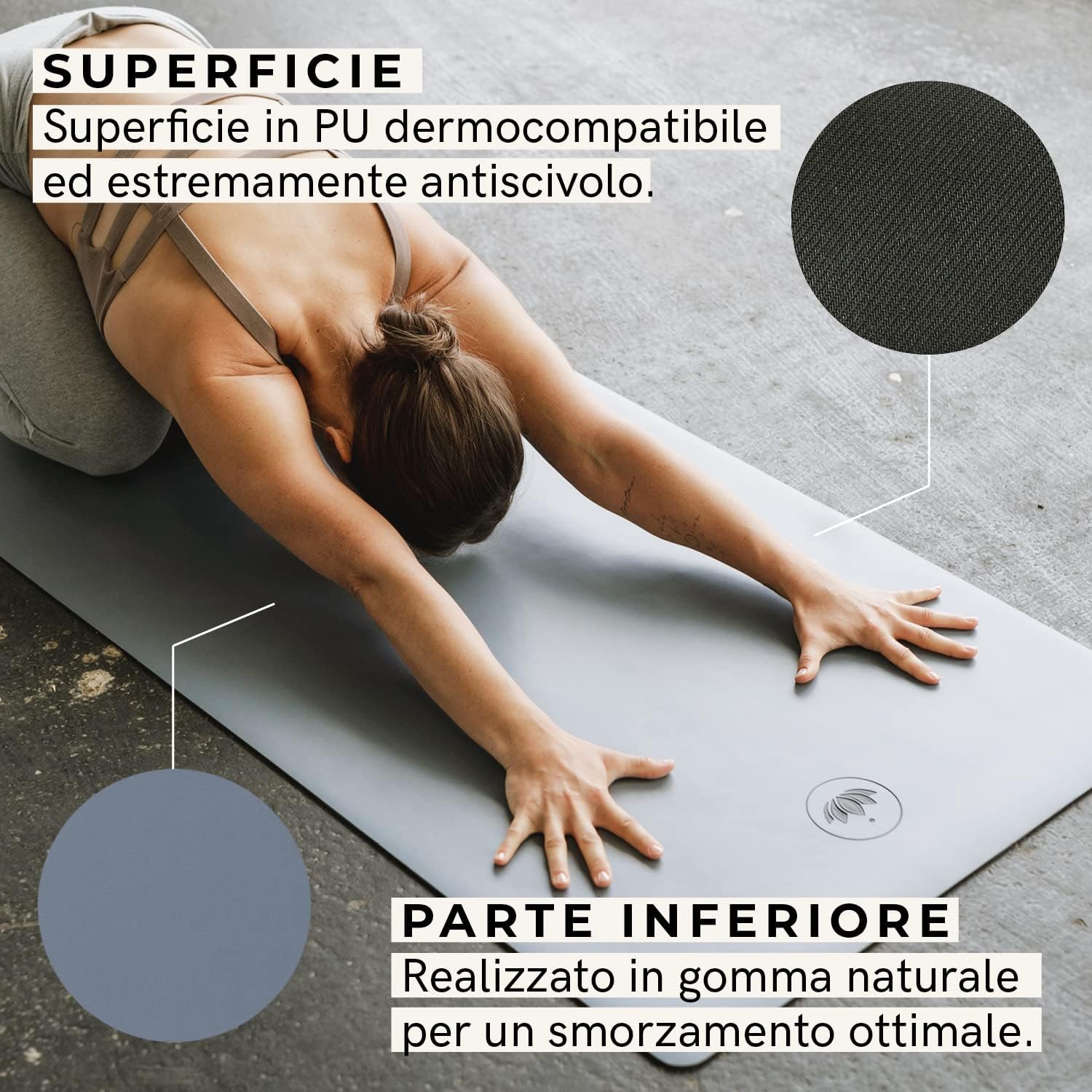 Lotuscrafts Yogamatte Pure - immagine 6
