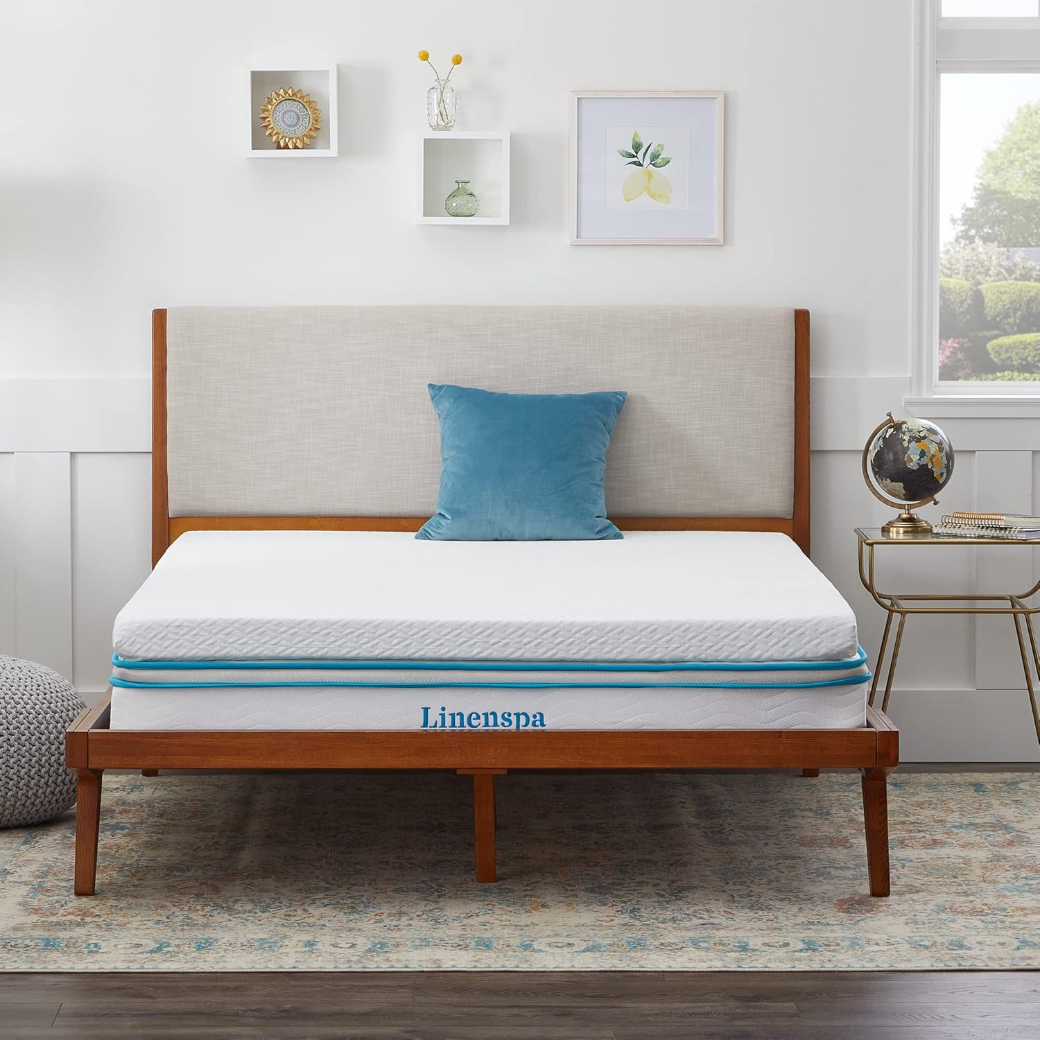 Linenspa Topper Singolo Memory Foam Gel 7cm - immagine 2