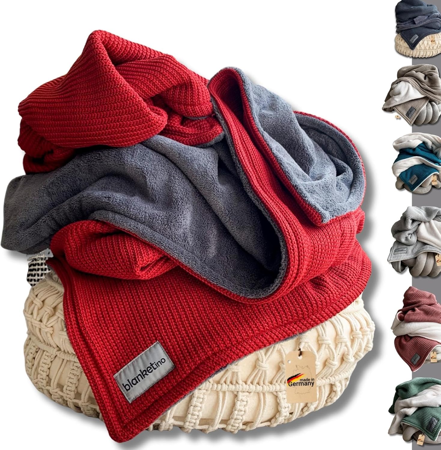 Blanketino Coperta a Maglia 145x210 cm