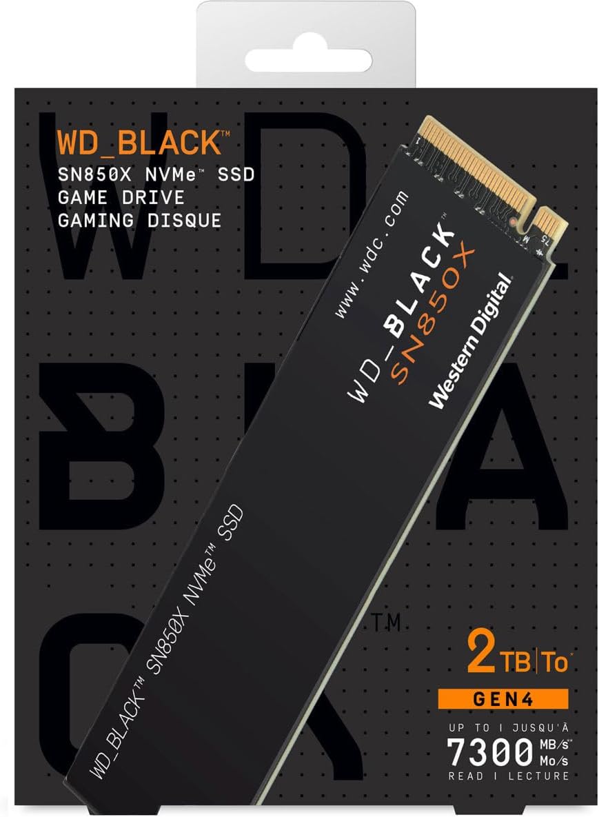 WD_BLACK SN850X NVME SSD NON-HEATSINK 2TB - immagine 4