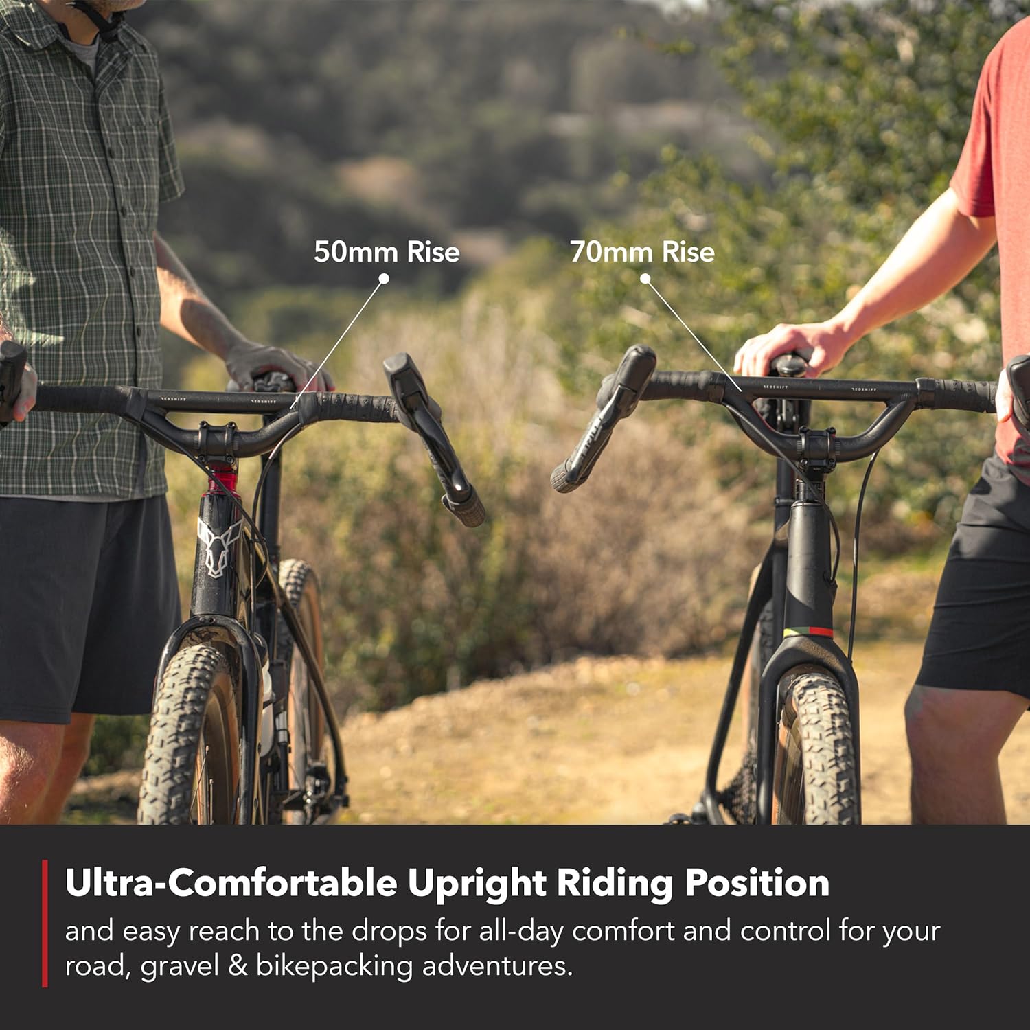 REDSHIFT Top Shelf Handlebar - 44cm Width, 50mm Rise - immagine 2