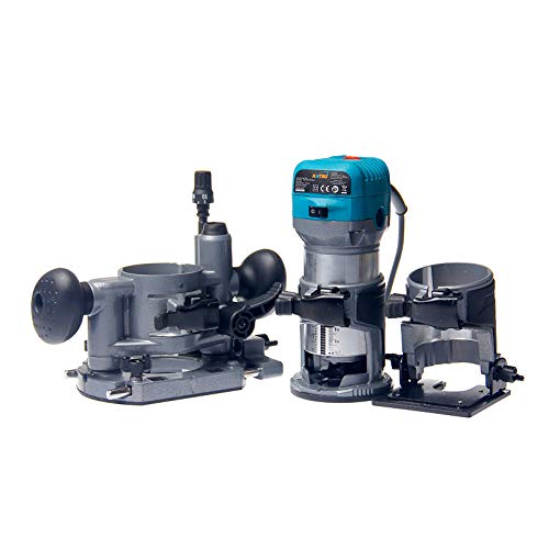 KATSU Set Rifilatore Fresatrice Verticale 710W