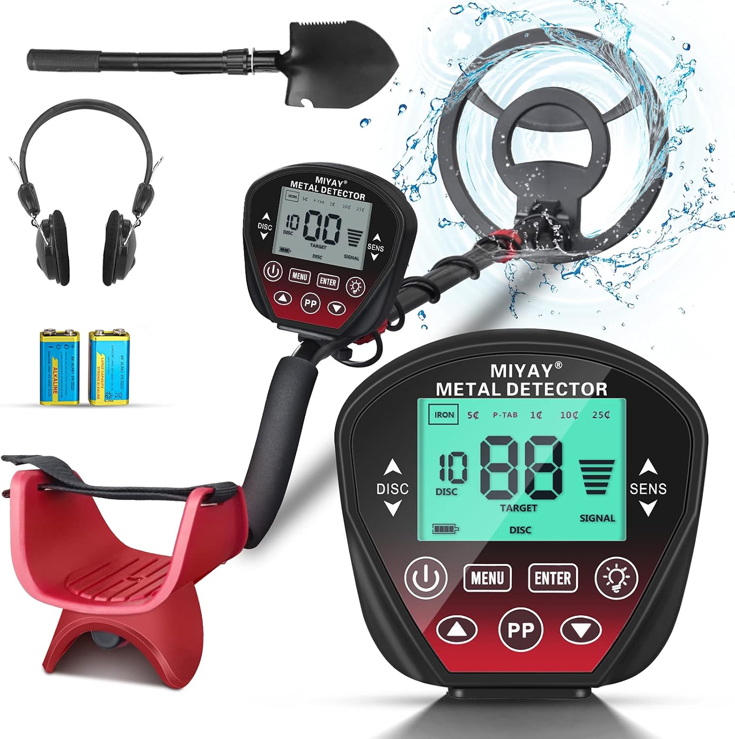 Metal Detector Professionali con Display Retroilluminato