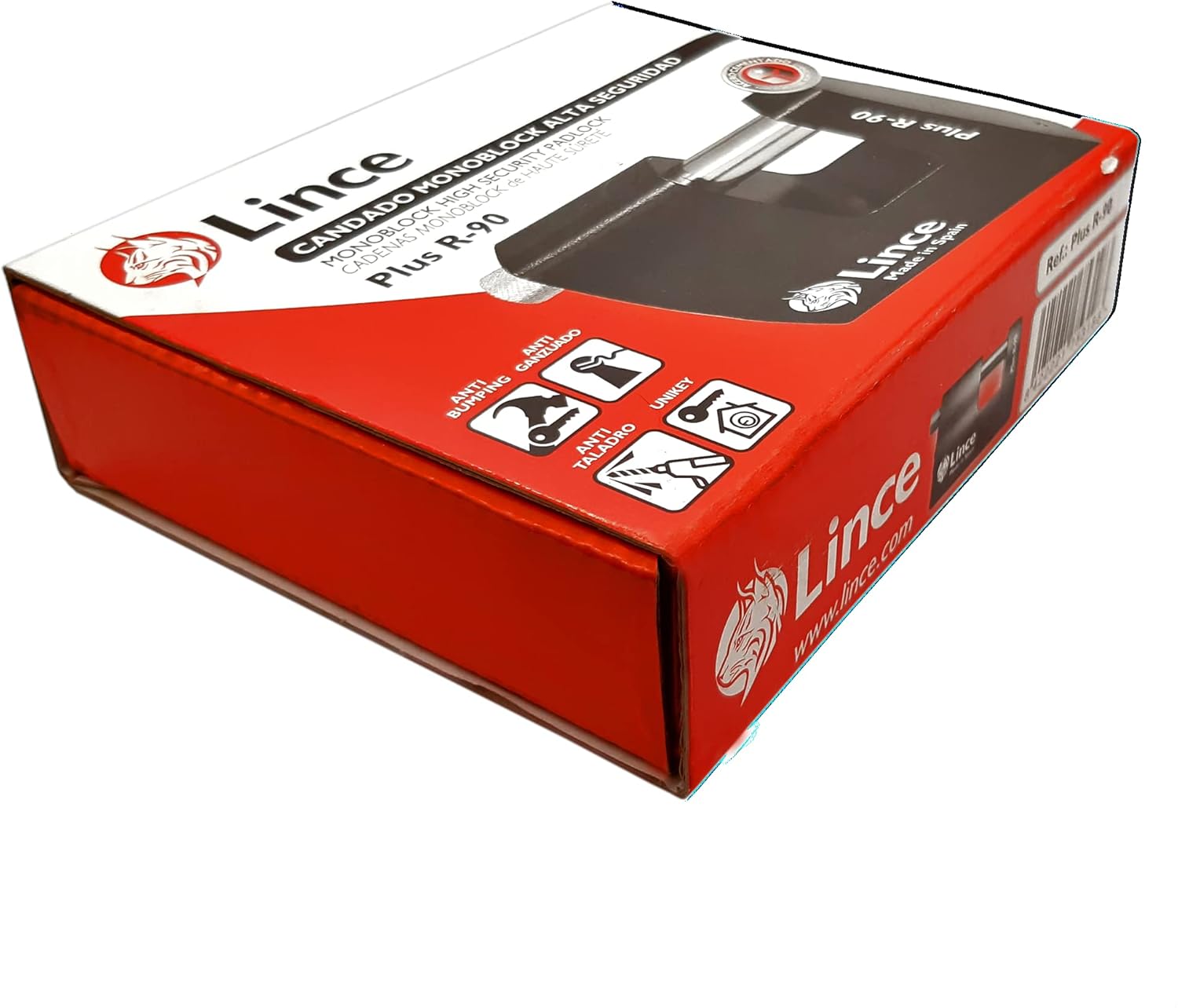 Lince plusr90 Lucchetto, 90 mm - immagine 6