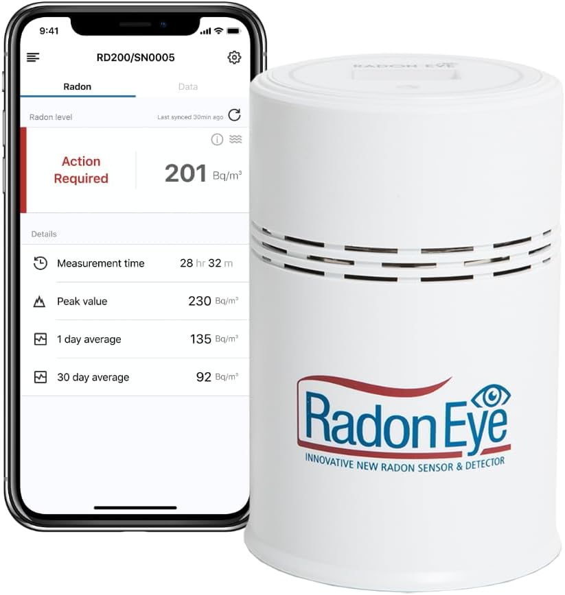 Ecosense RD200 RadonEye - Rilevatore di Radon Domestico - immagine 1