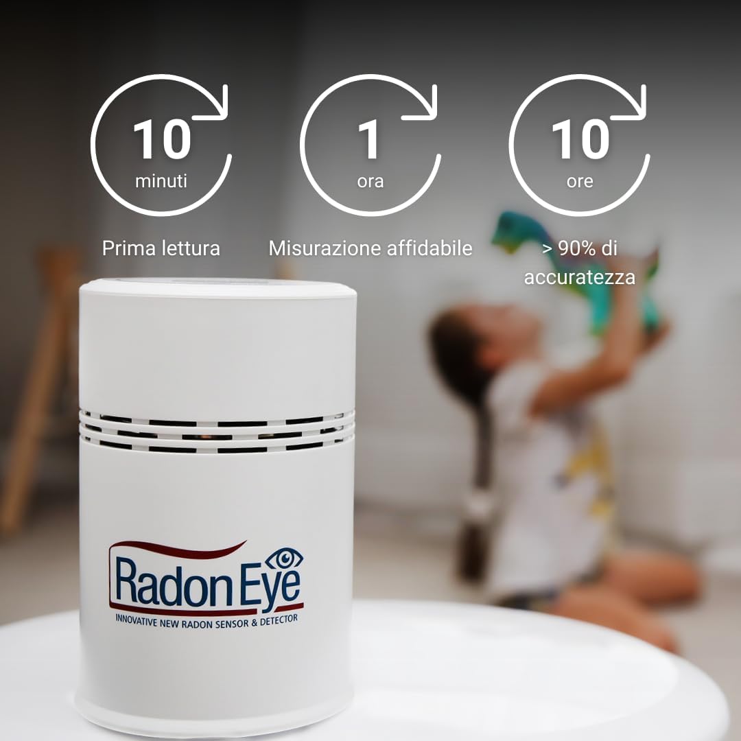 Ecosense RD200 RadonEye - Rilevatore di Radon Domestico - immagine 4