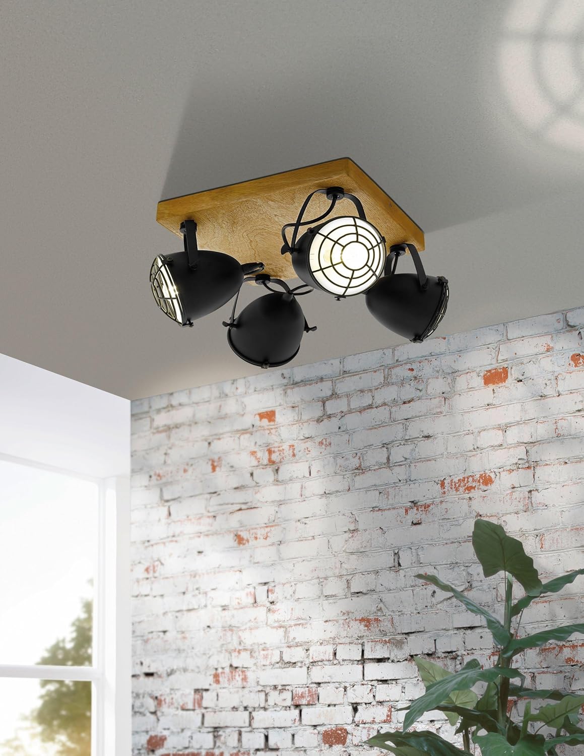 Eglo GATEBECK Faretto E14, 40 W, Naturale - immagine 2