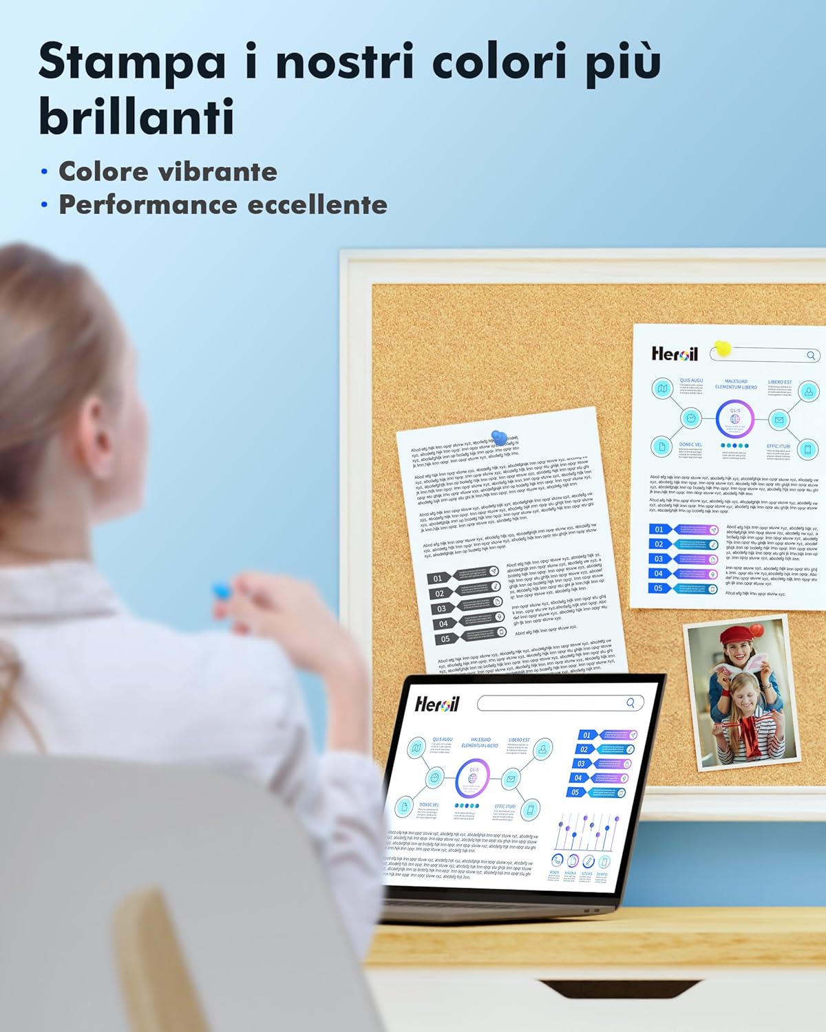 Heroil 305 Nero - Cartucce d'inchiostro 305XL (2-Pack) - immagine 4