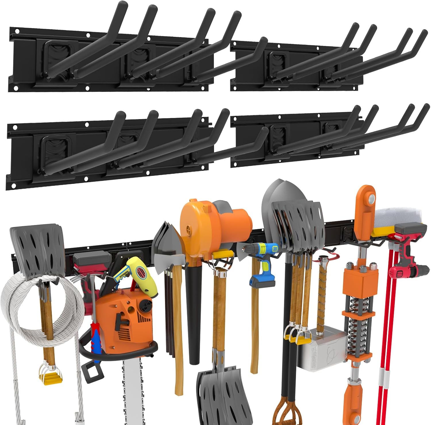 Mutilife Organizer da Parete per Attrezzi Garage 162cm