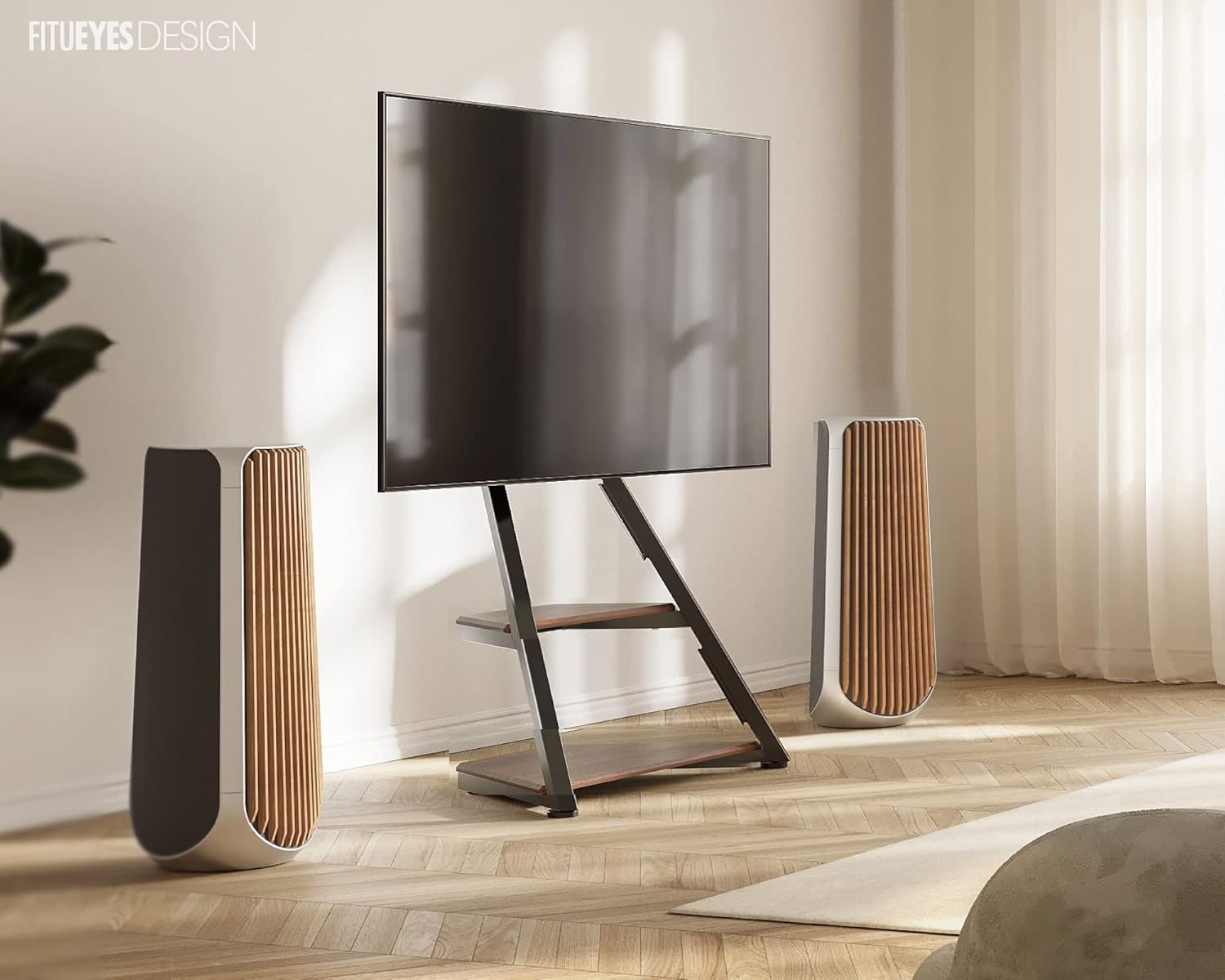 Fitueyes Serie EIFFEL Supporto TV Artistico 32-65 pollici - immagine 2