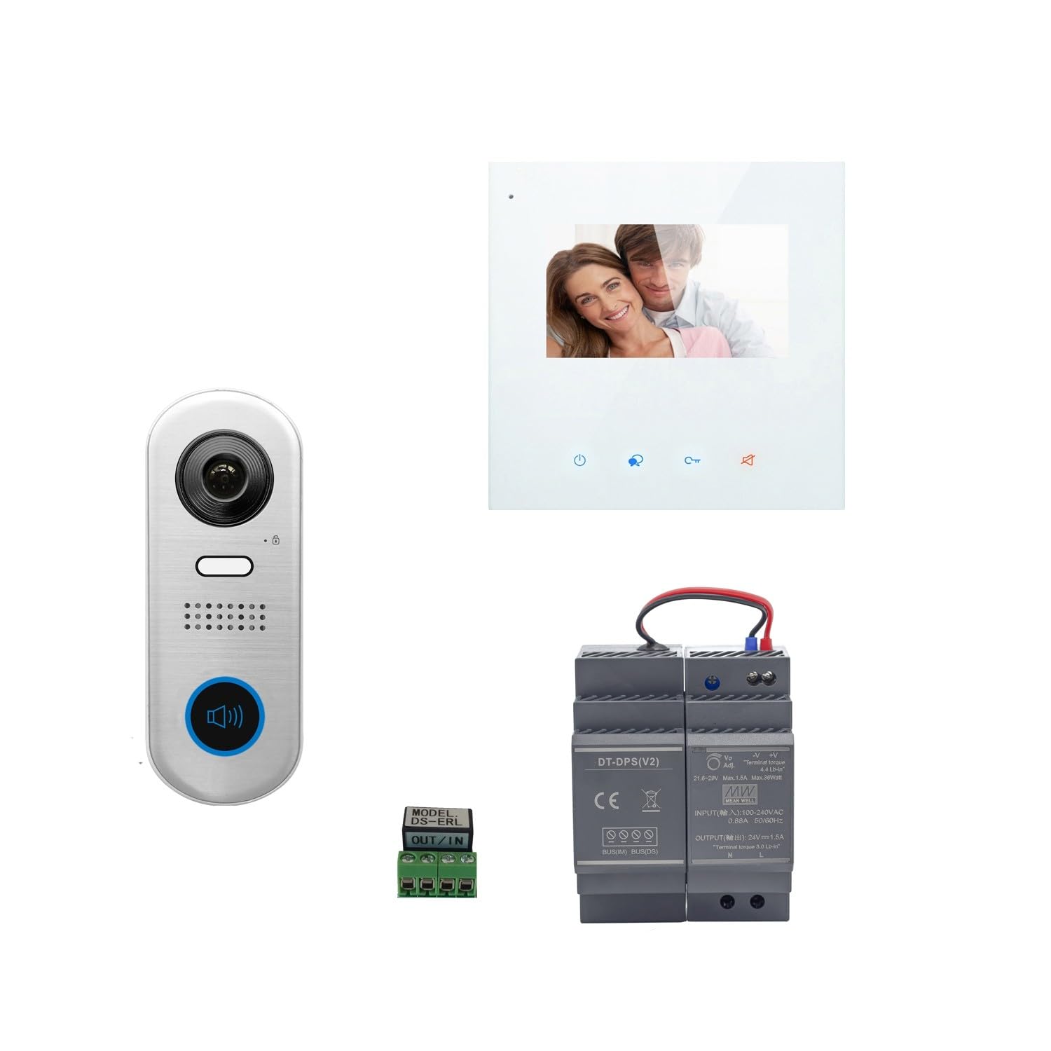 DIGI43WA Kit videocitofono Wi-Fi