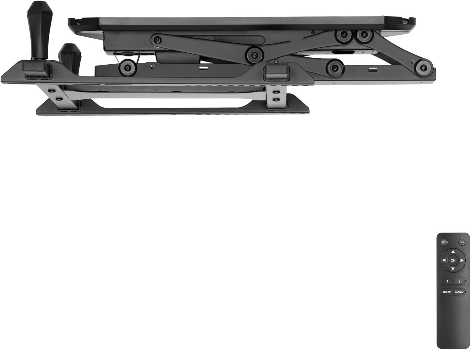 Mywall HL 41ML - Supporto da soffitto per TV, Nero - immagine 4