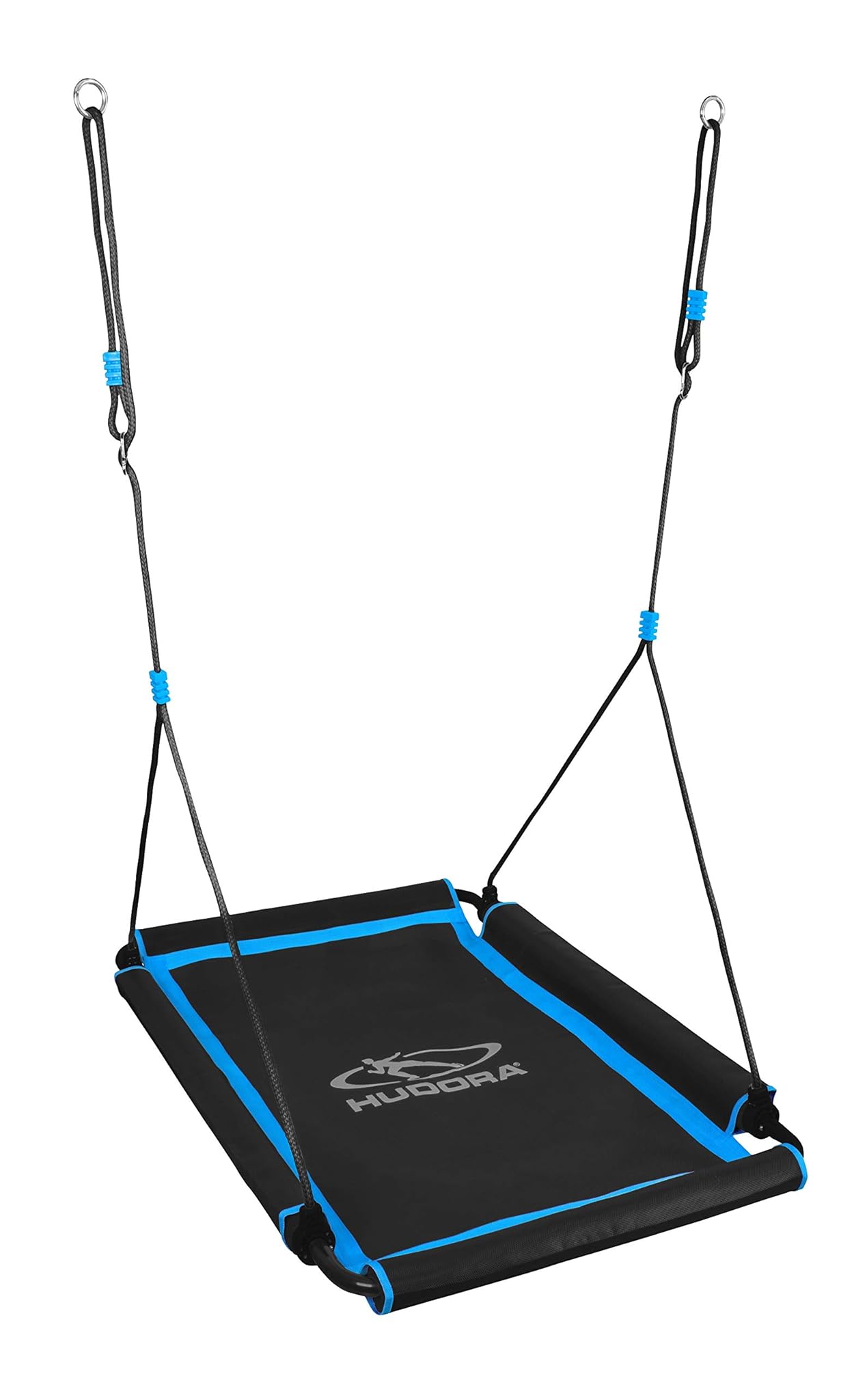 HUDORA 72169 - Altalena a nido d'ape, nero/azzurro