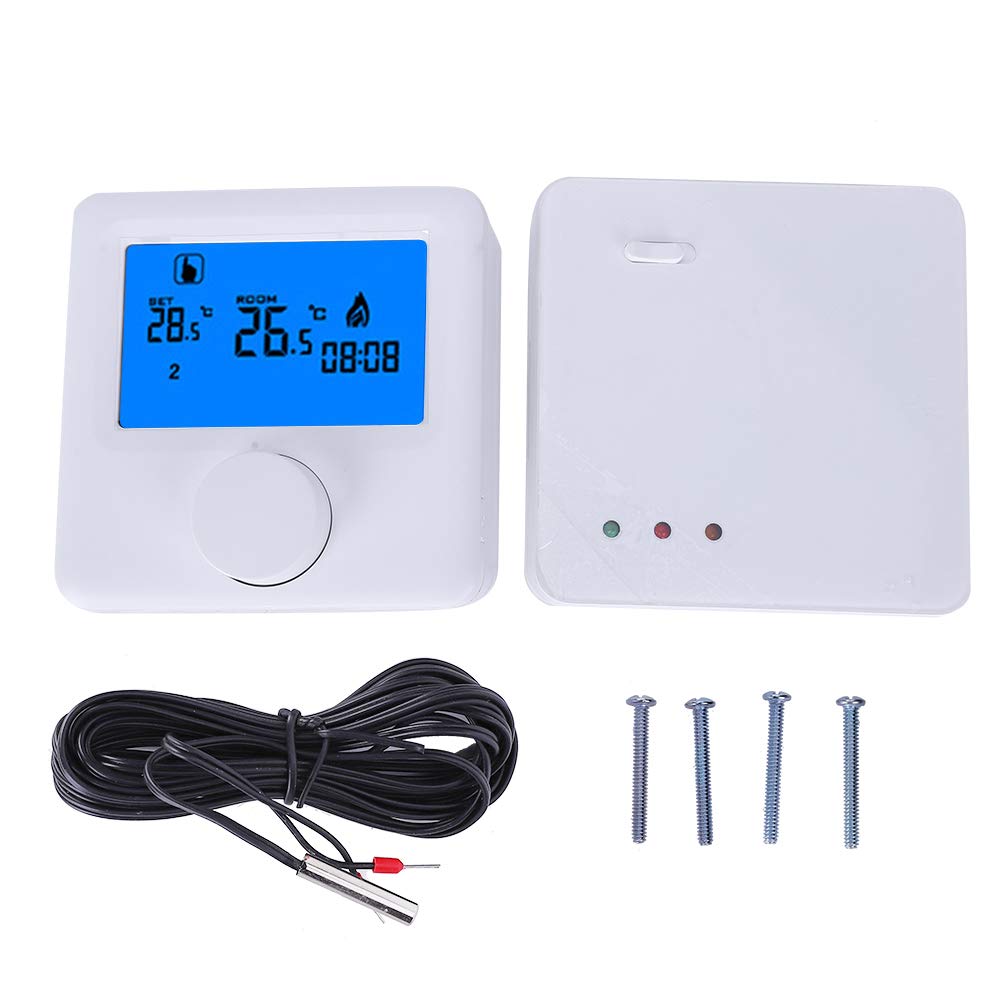 Digital LCD RF Wireless Riscaldamento Termostato Programmabile Regolatore di temperatura Termostato di riscaldamento elettrico per di riscaldamento elettrico