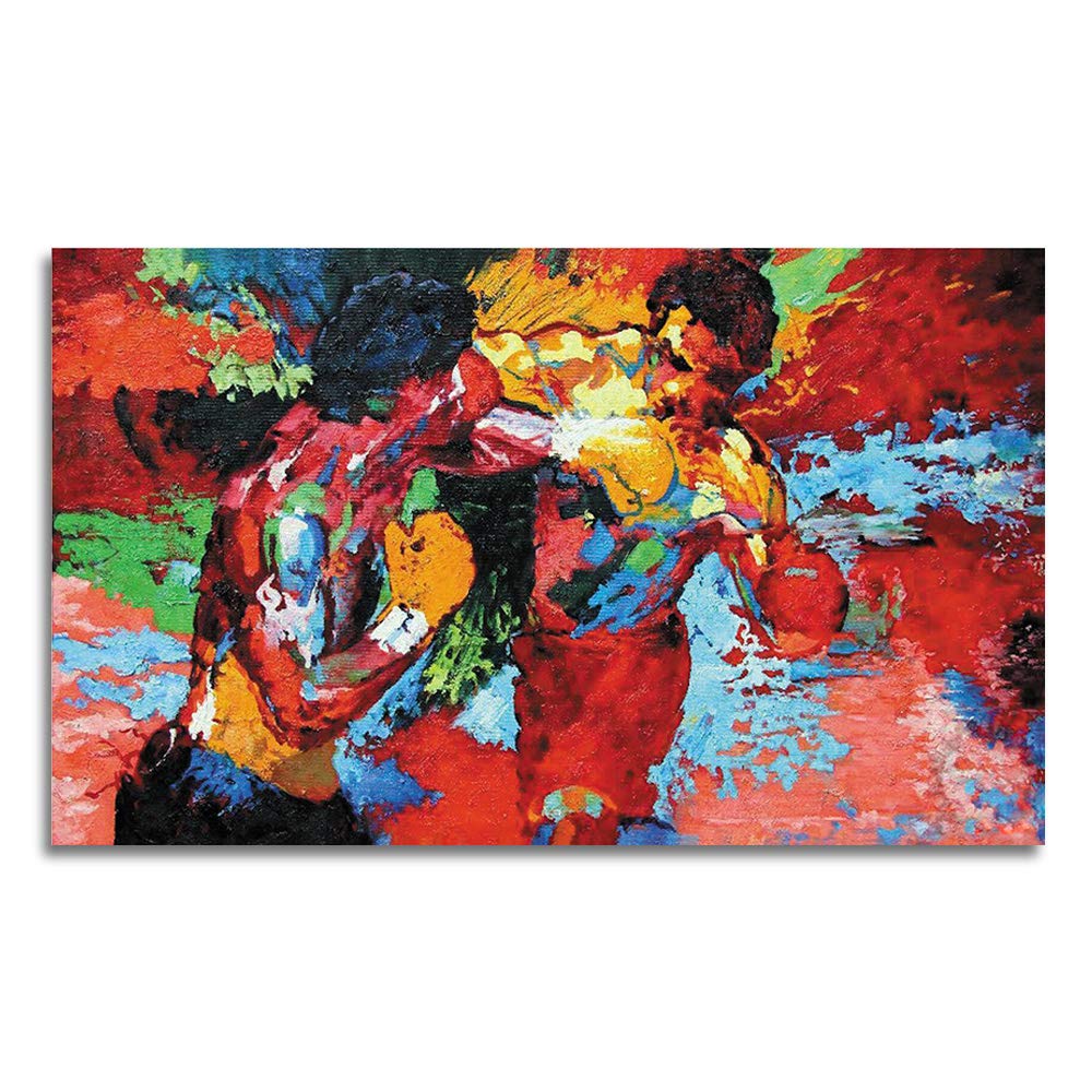 Rocky Vs Apollo Poster Moderno 70x100cm