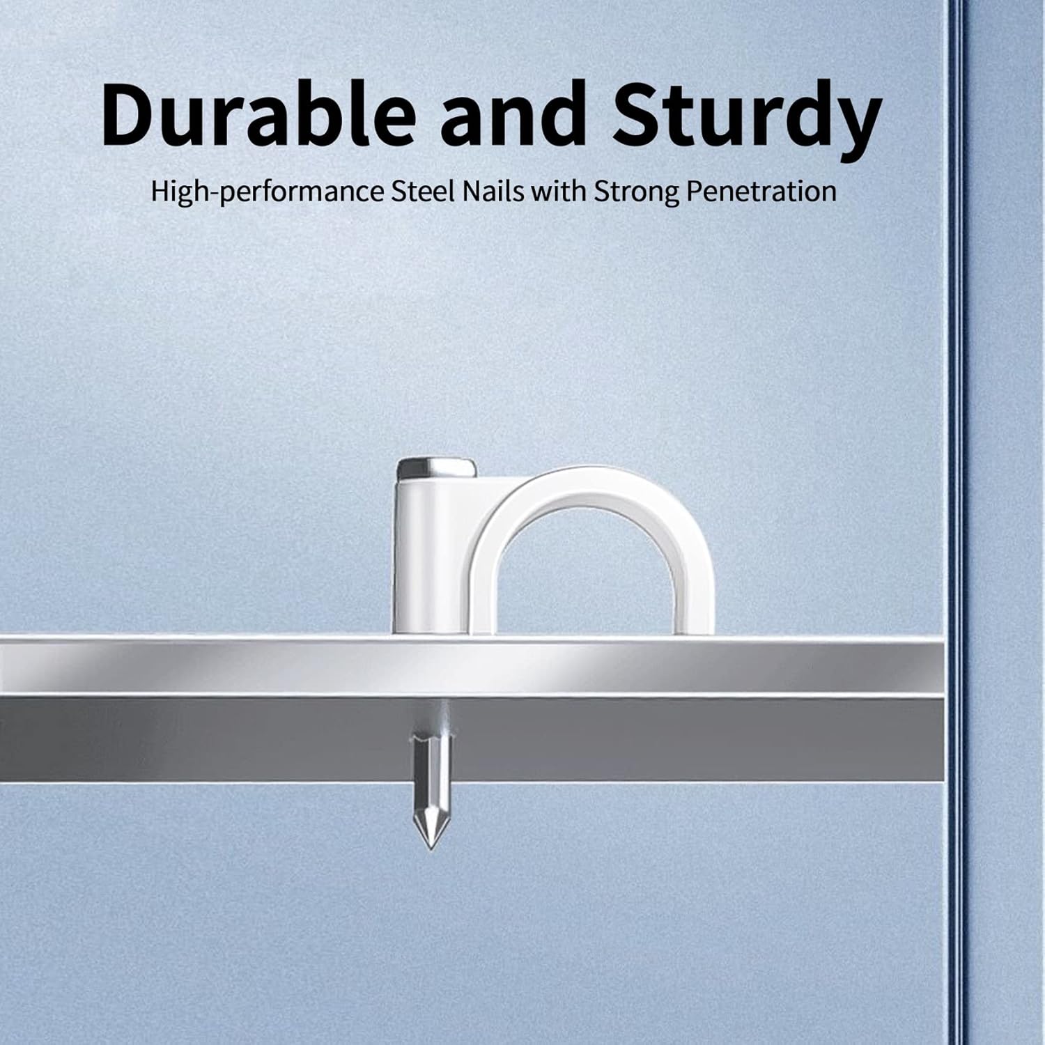 Fermacavi Rotondi da Parete 10mm, 100 Pezzi - immagine 6