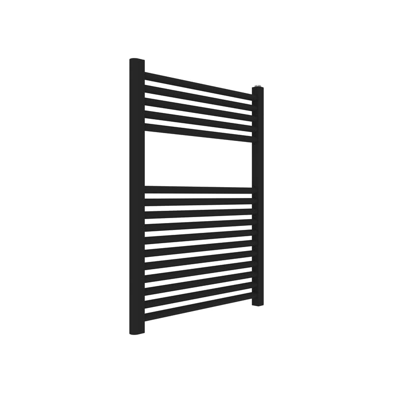 Scaldasalviette Termoarredo Bagno 600x770 MM, Nero