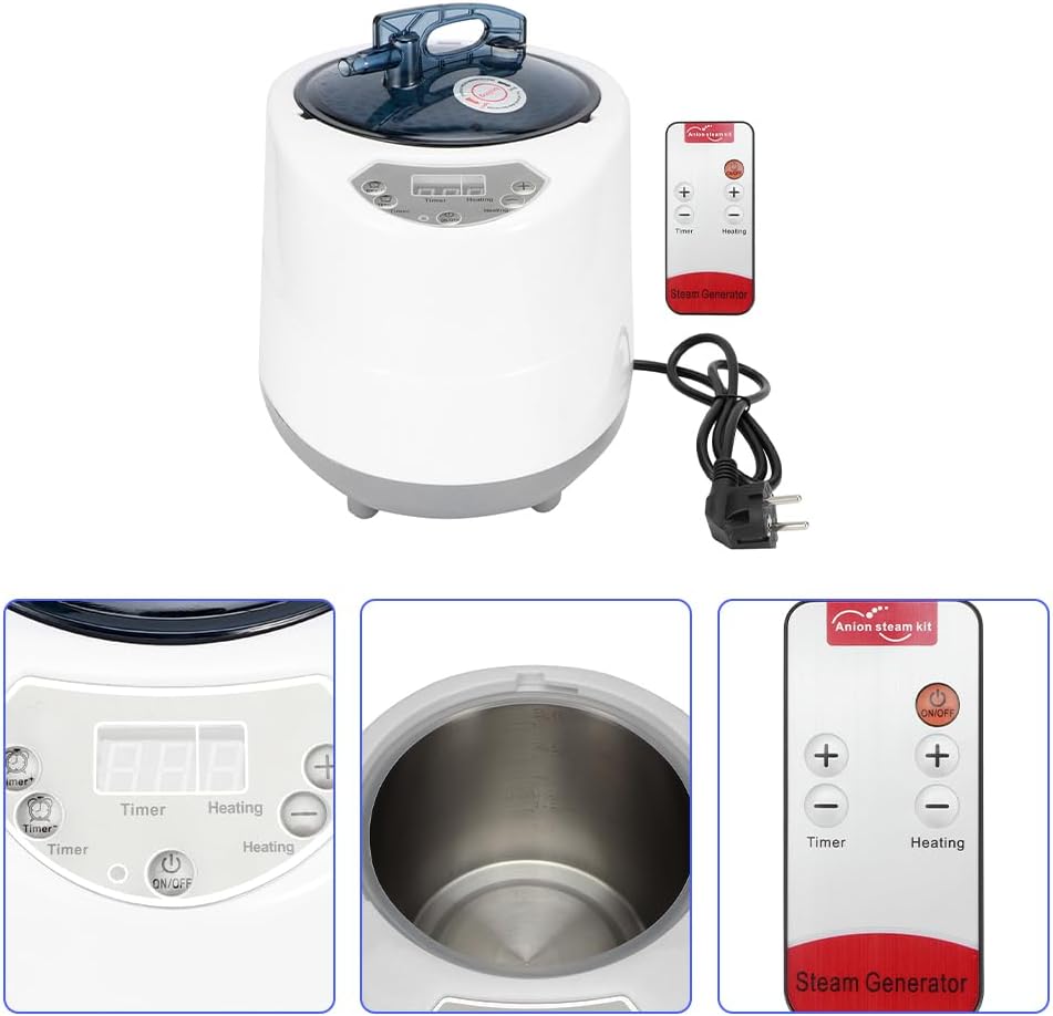 Generatore di Vapore per Sauna Portatile 1500W - immagine 6