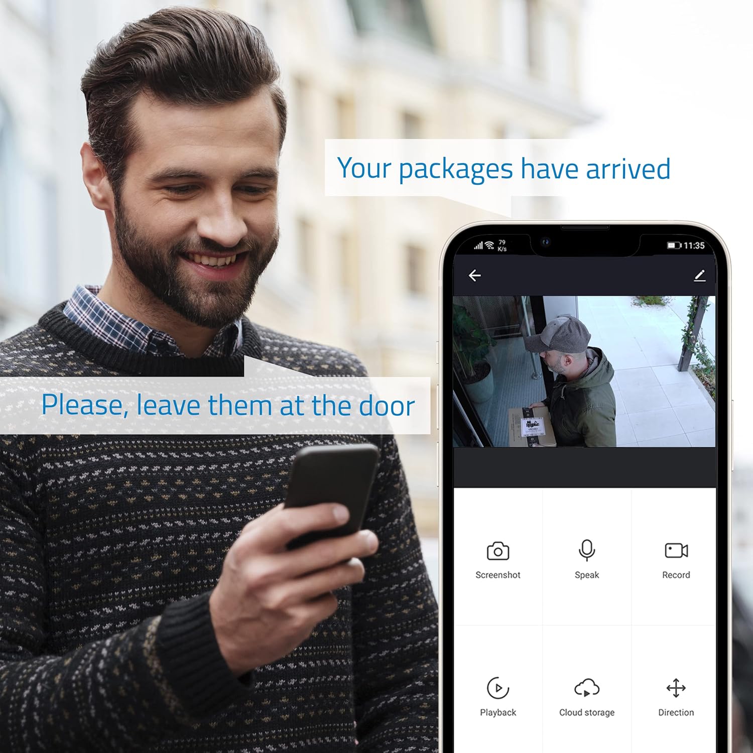 Nivian Telecamera Sicurezza 4G Bullet 2K HD - immagine 5