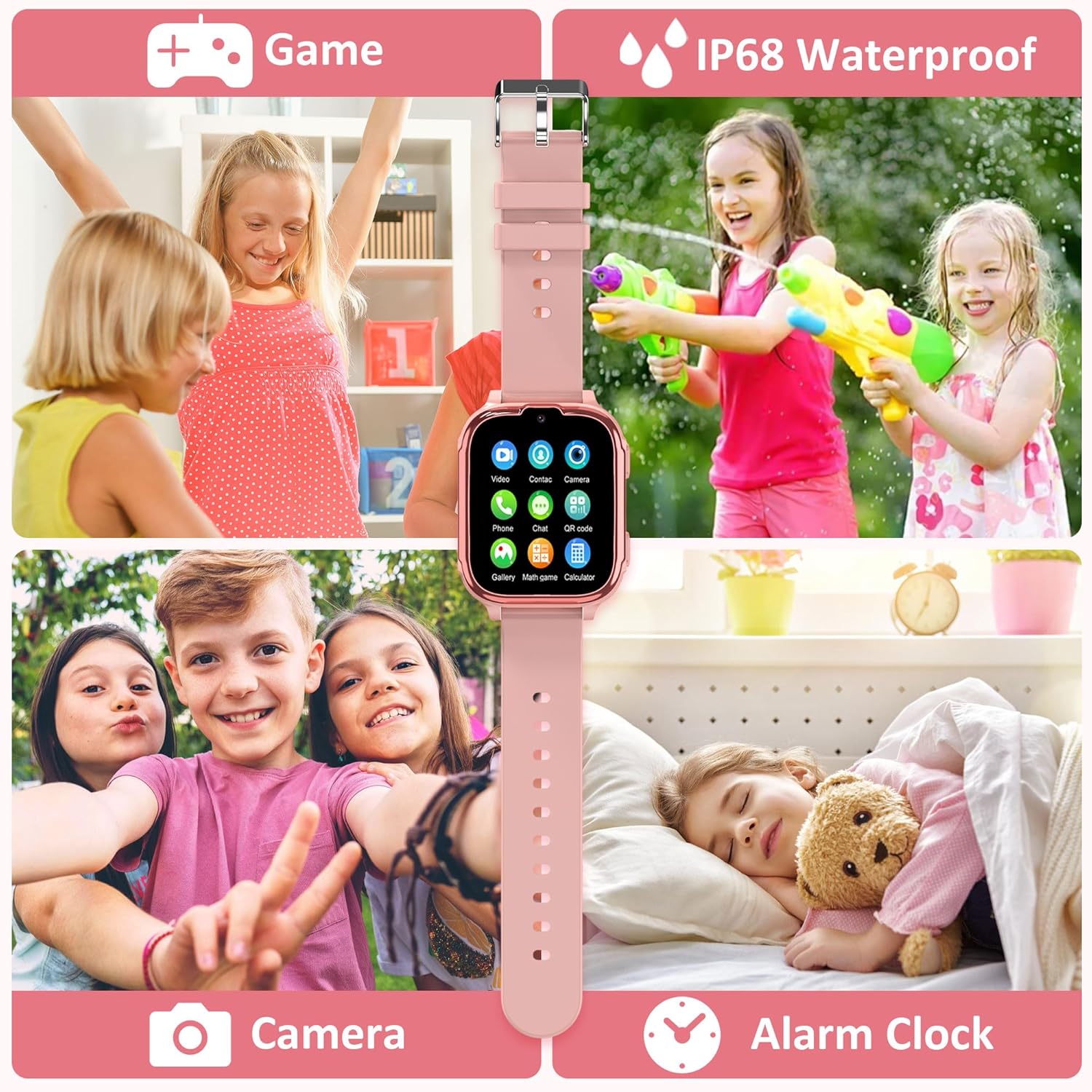 Smartwatch Bambini GPS IP68 Impermeabile - immagine 6