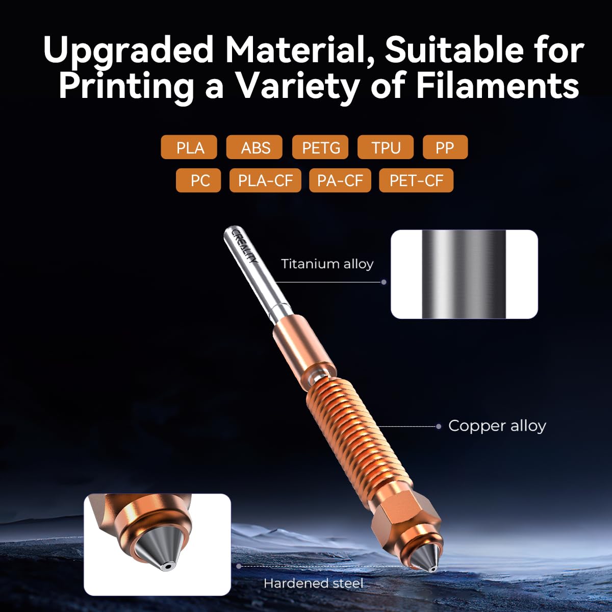 Creality Ender 3 V3 SE/KE Hotend Kit con Ugello Rapido - immagine 7