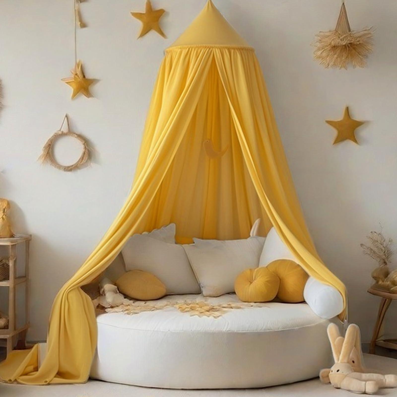 Ginkago Baldacchino Cameretta Bambino Enorme, Giallo