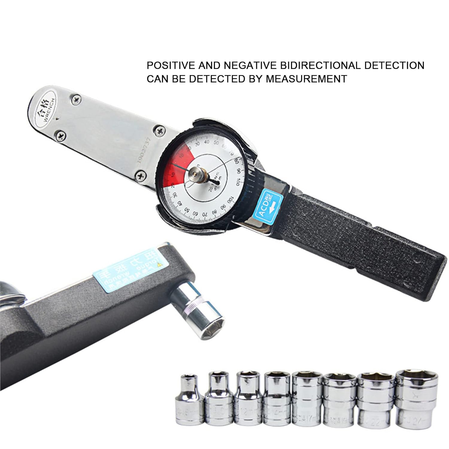 Chiave Dinamometrica a Quadrante 0,2-1N.m - 2 Direzioni - immagine 2