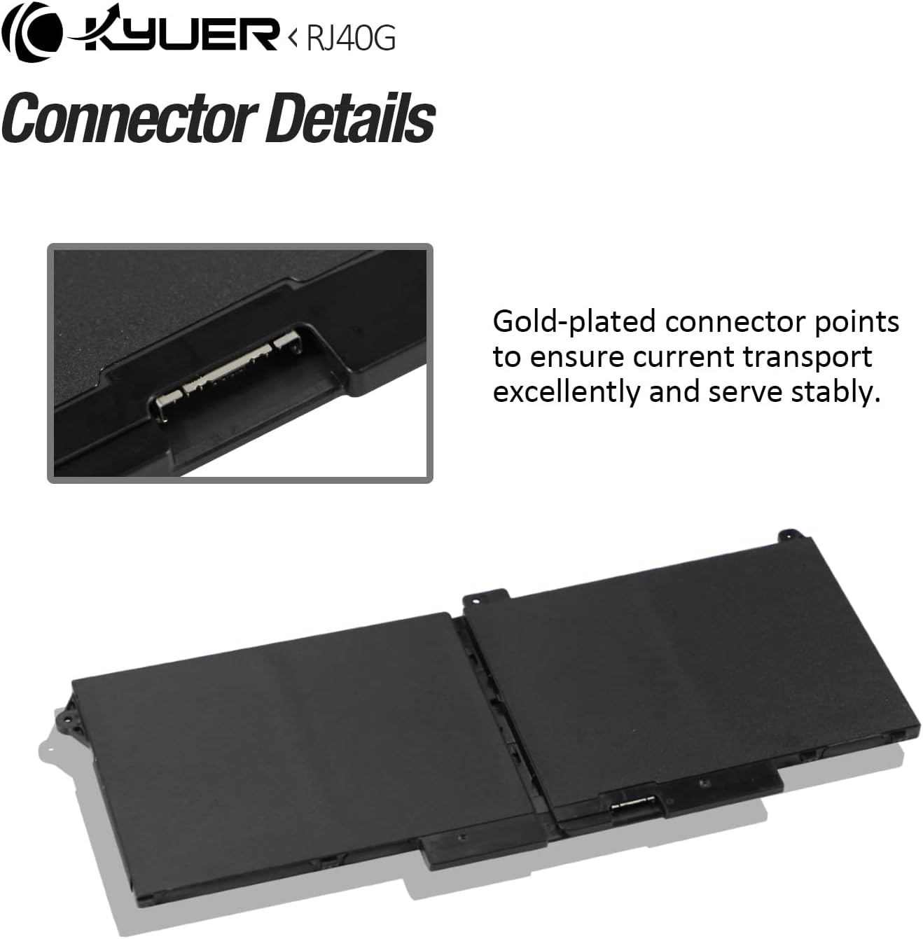 K Kyuer RJ40G Batteria Laptop per Dell Latitude/Precision - immagine 6