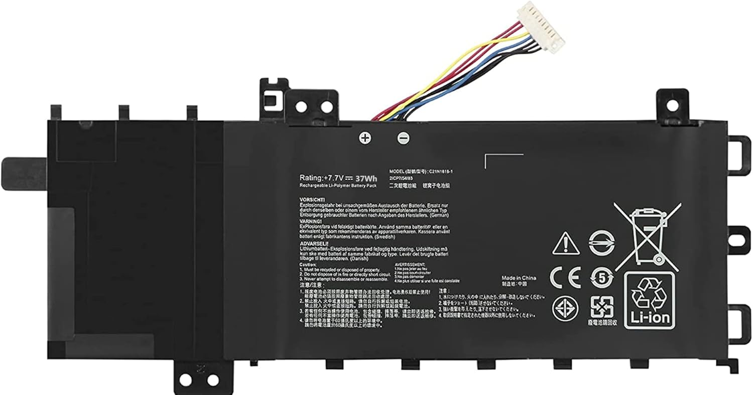 Askc C21N1818-1 Batteria Laptop 7.7V 37Wh - immagine 1