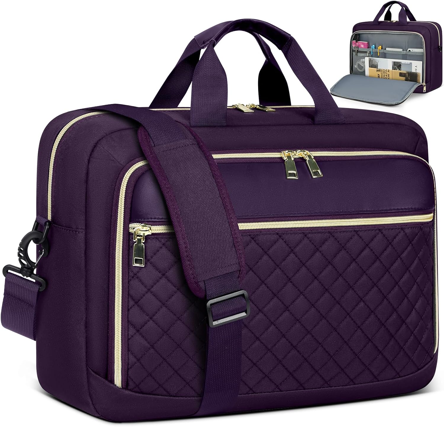 NEWHEY Borsa Porta PC 17.3 Pollici Impermeabile - immagine 1