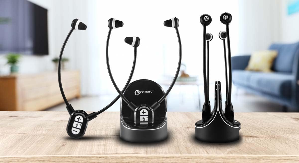 Geemarc CL7370 Opti - Cuffie TV Amplificate Ottiche - immagine 4