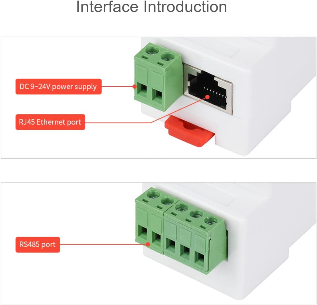 Waveshare RS485 to RJ45 Ethernet Converter Module | Velz