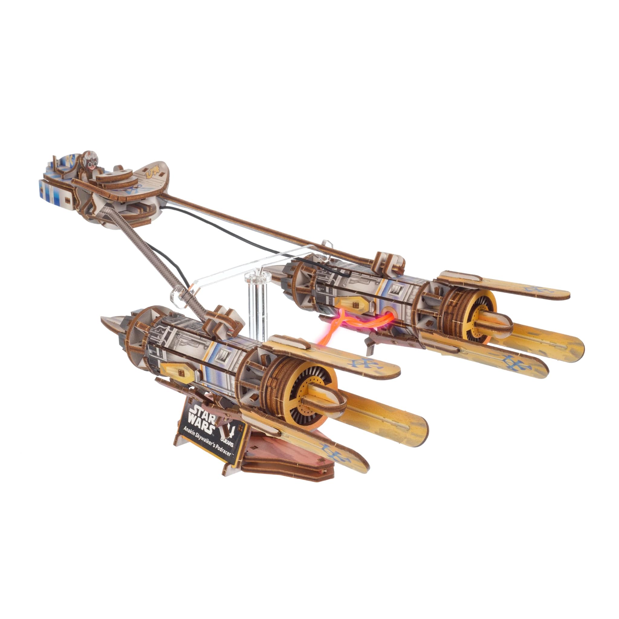 Ugears Star Wars Anakin Skywalker's Podracer - Puzzle 3D Legno