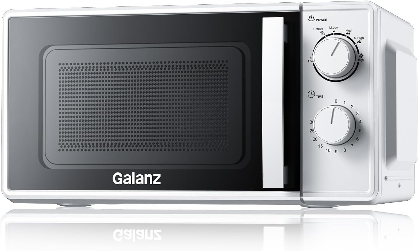 Galanz Solo Microonde 20L 700W, Argento - immagine 1