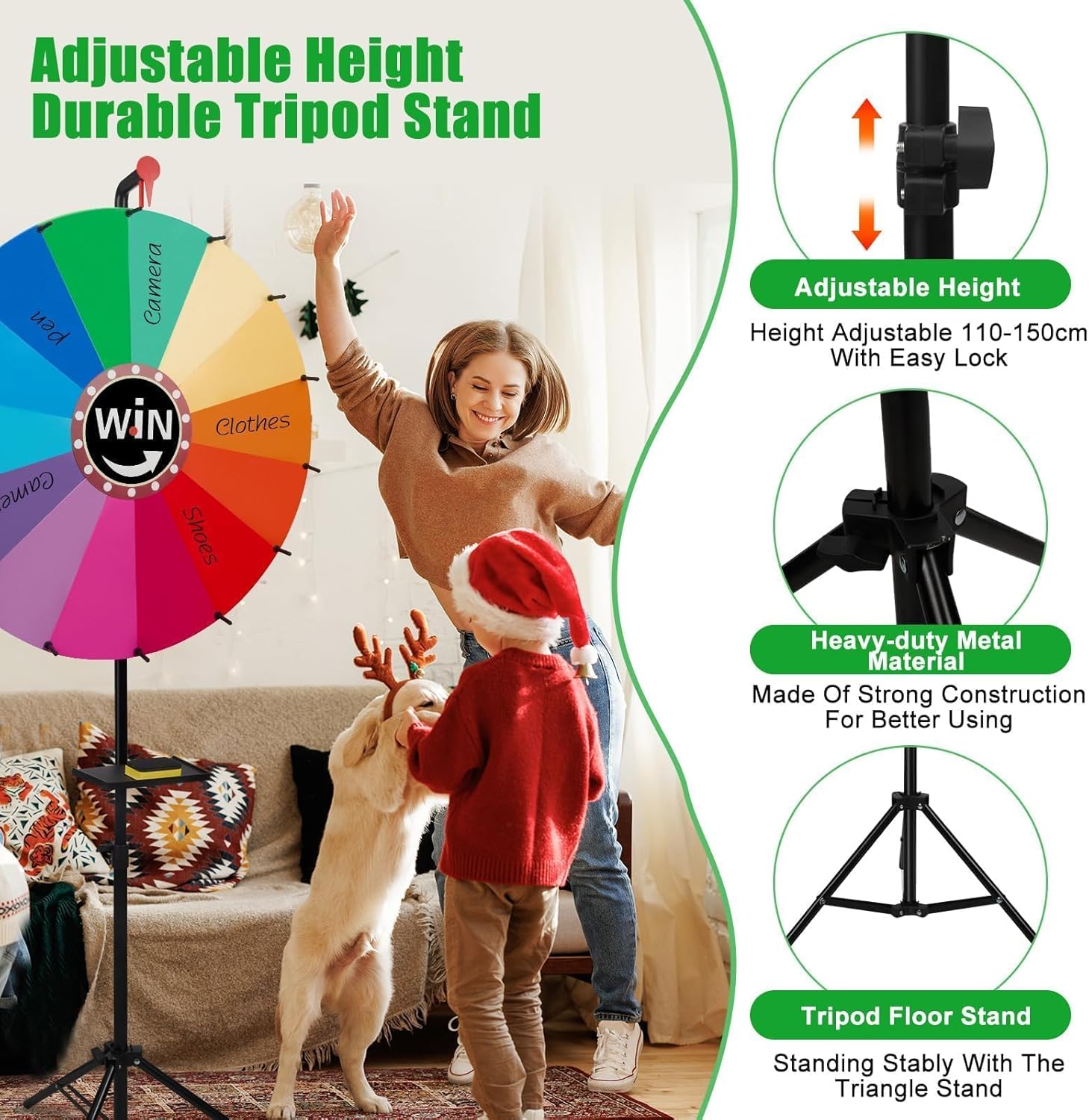 Ruota della Fortuna 60cm con Portapenne - immagine 2