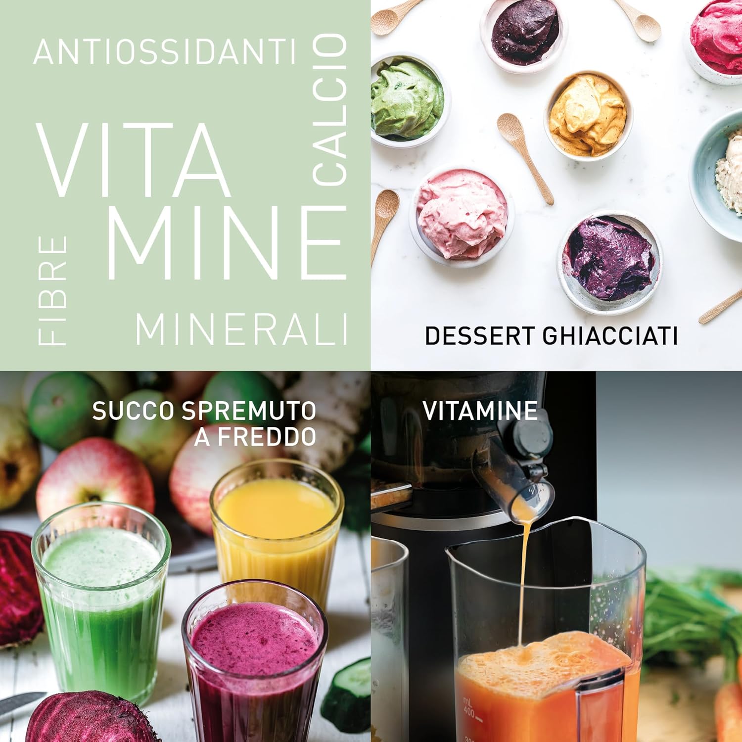 Panasonic Slow Juicer MJ-L501KXE - Estrattore 150W, Nero - immagine 4