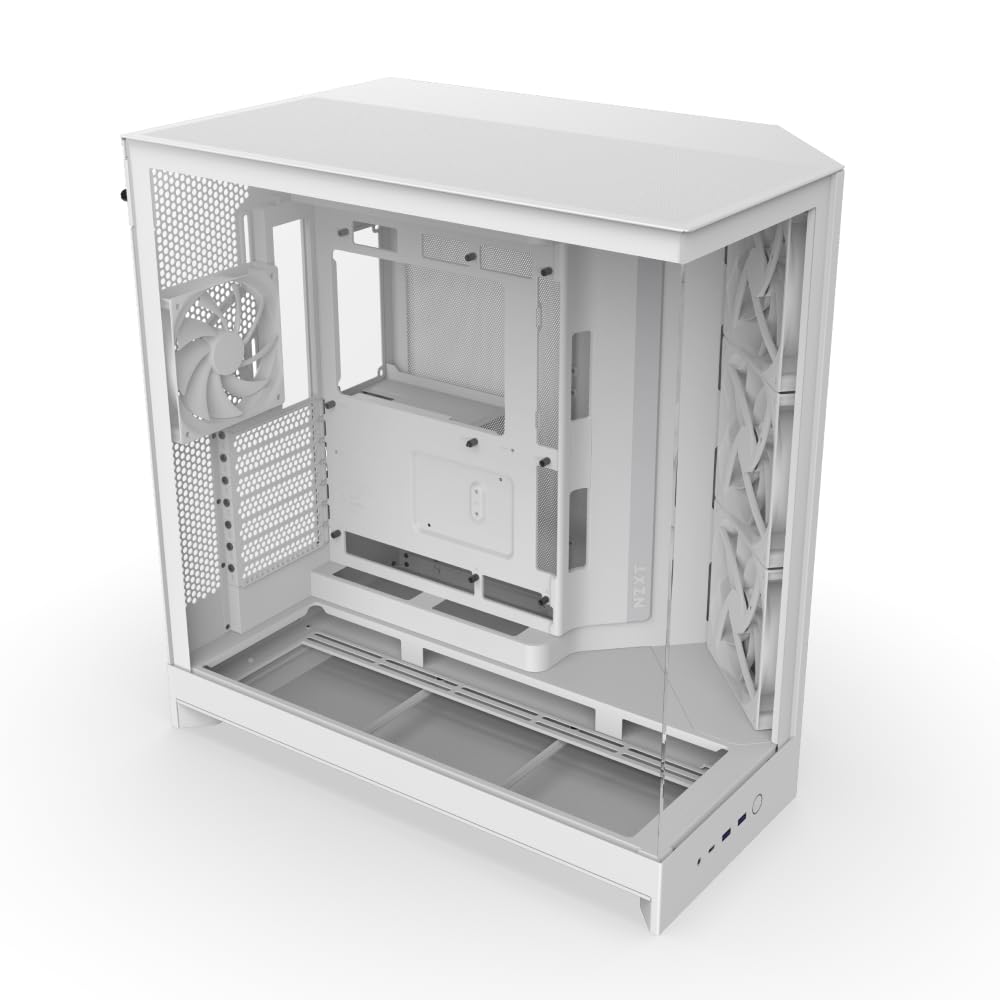 Nzxt H9 Flow (2025) - Case PC ATX Mid-Tower Bianco