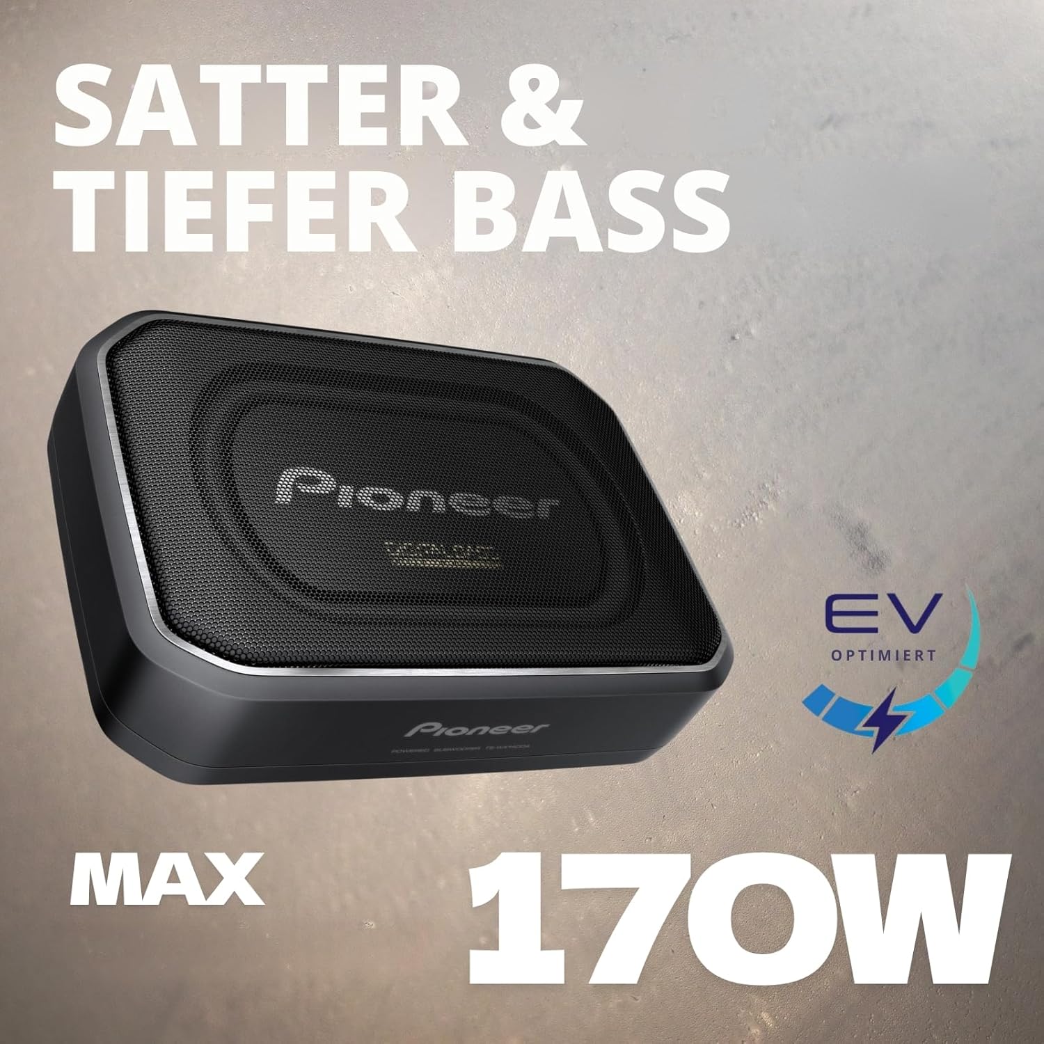 Pioneer Subwoofer Attivo TS-WX140DA 170W, Nero - immagine 3