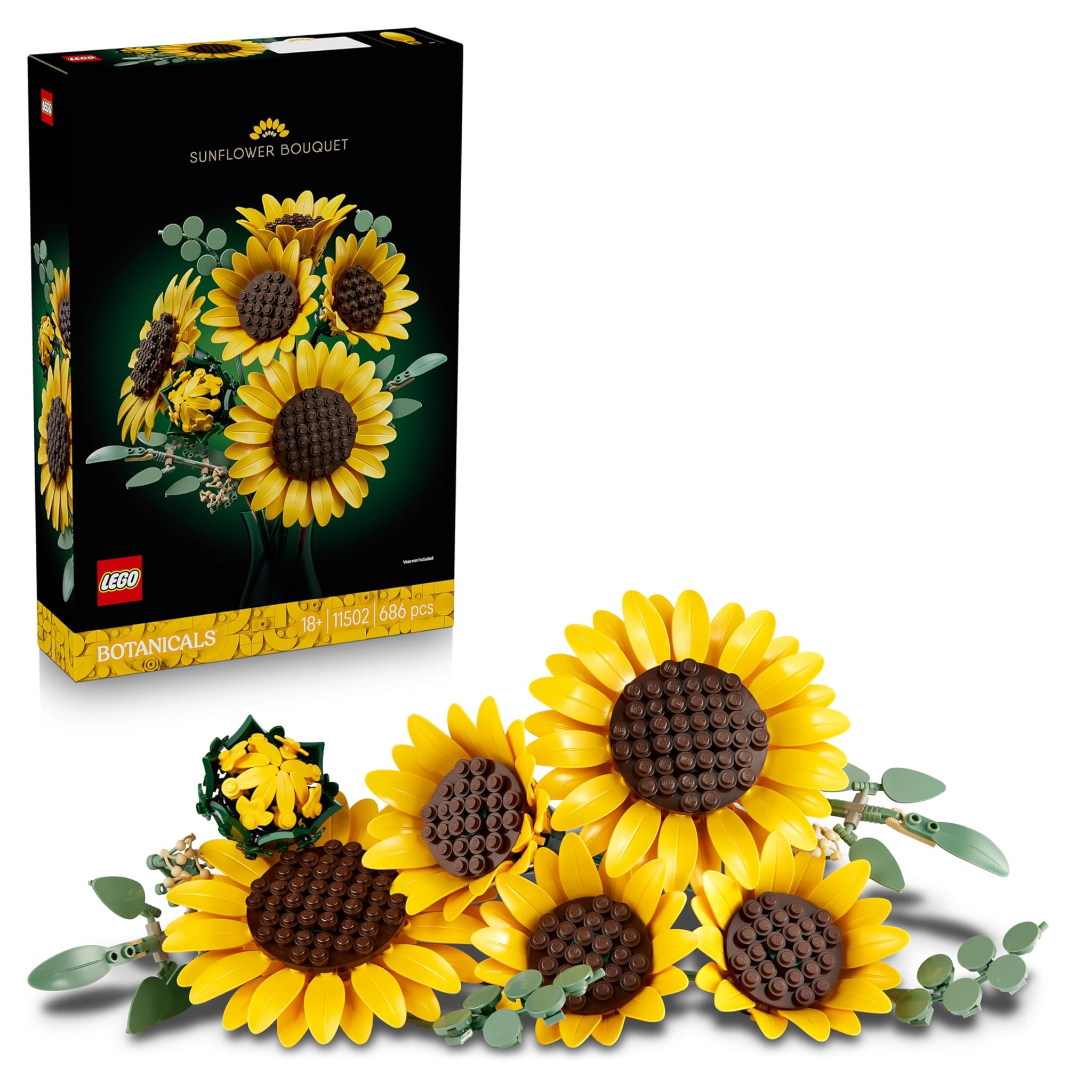 Lego Botanicals Bouquet di Girasoli - Fiori Artificiali
