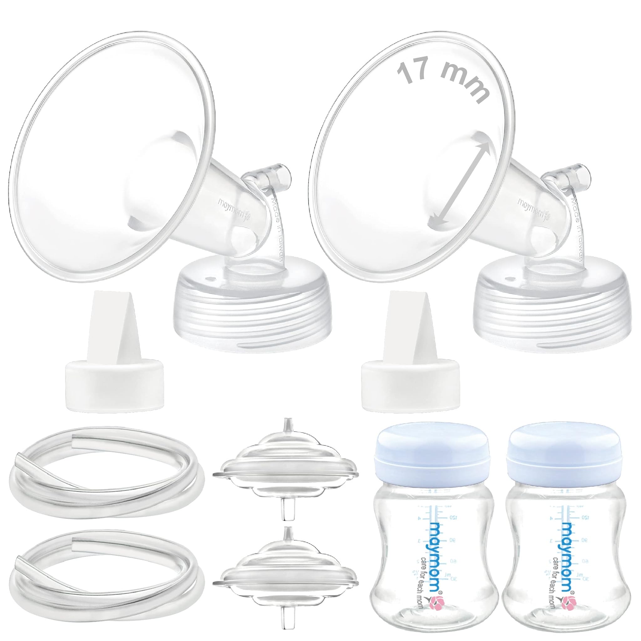 Maymom Parti Tiralatte Compatibili Spectra S1/S2 - Kit 17mm