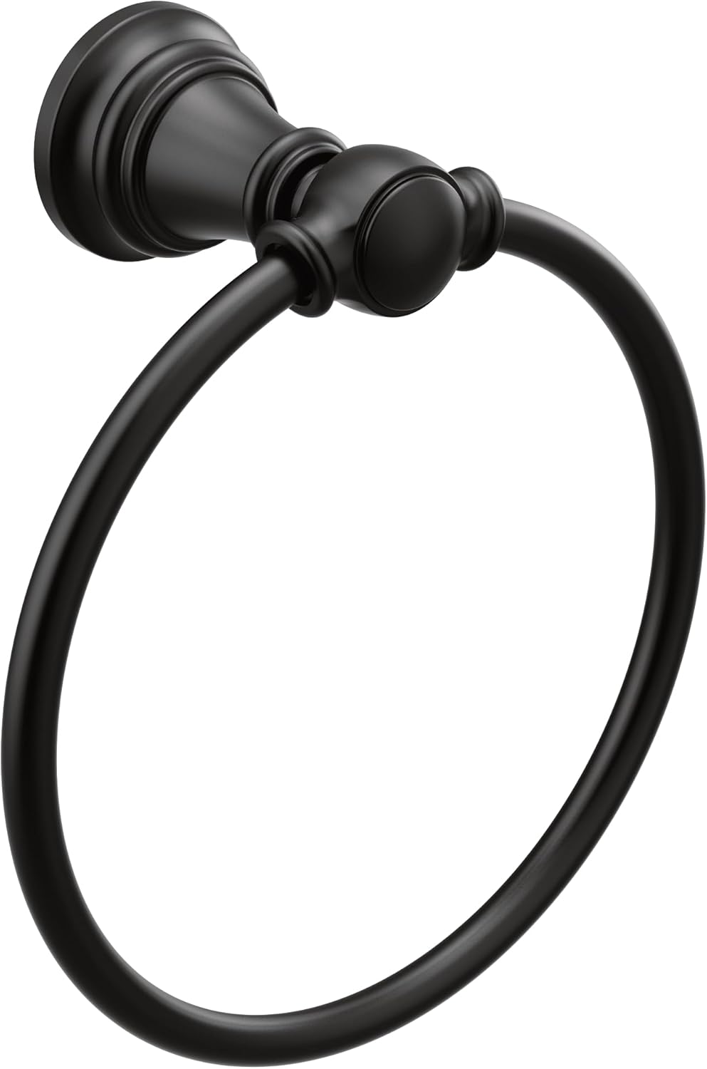 Moen YB8486BL Anello per Asciugamani, Nero Opaco