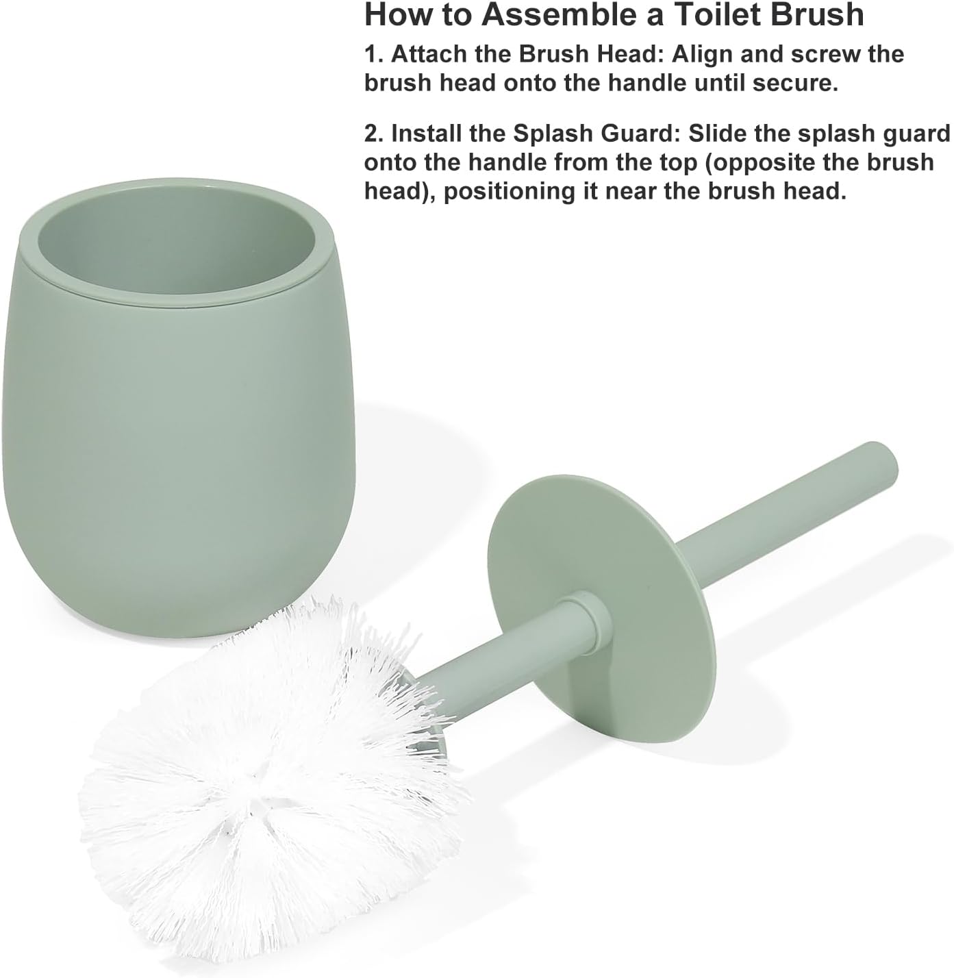 Ajeungain Set Accessori Bagno Completo, Verde - immagine 7