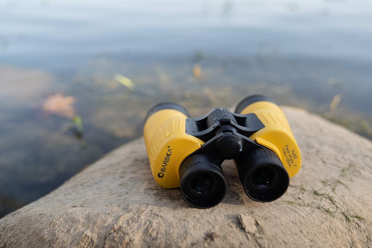 Barska Floatmaster AB12738 - Binocolo Galleggiante, Giallo - immagine 6