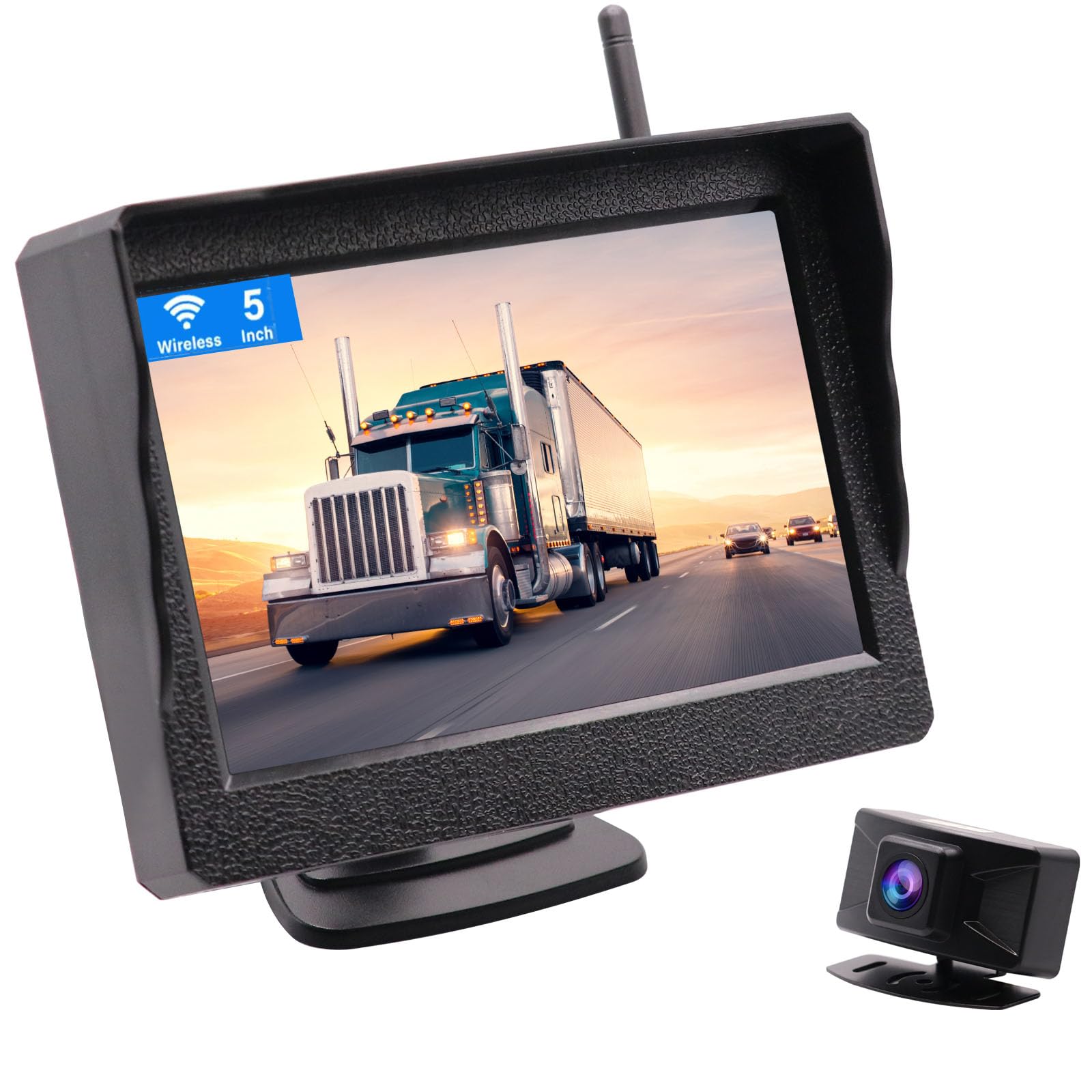 Telecamera Posteriore Wireless HD con Display LCD 5"