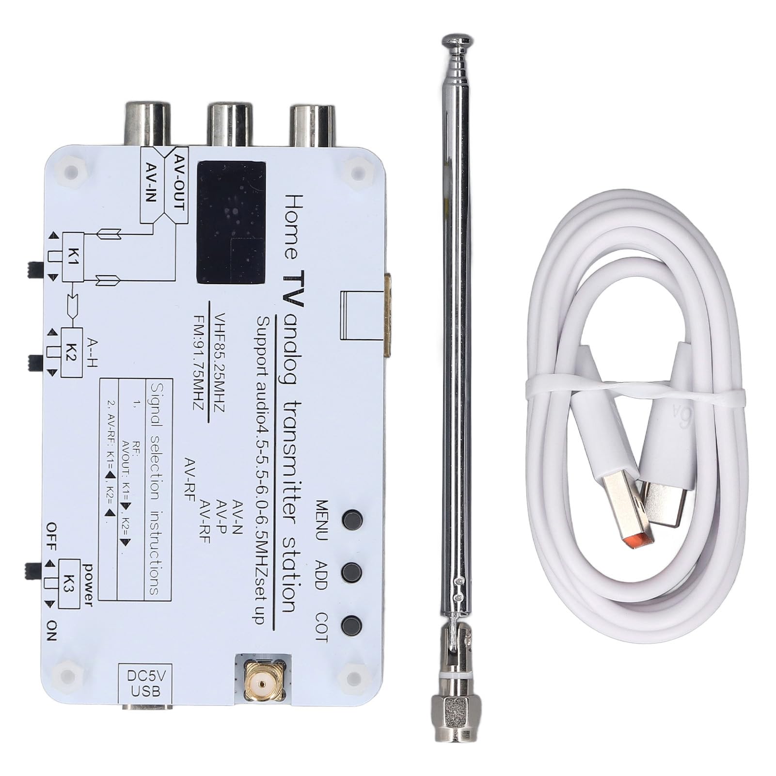 Home TV - Trasmettitore Analogico Stazione Audio