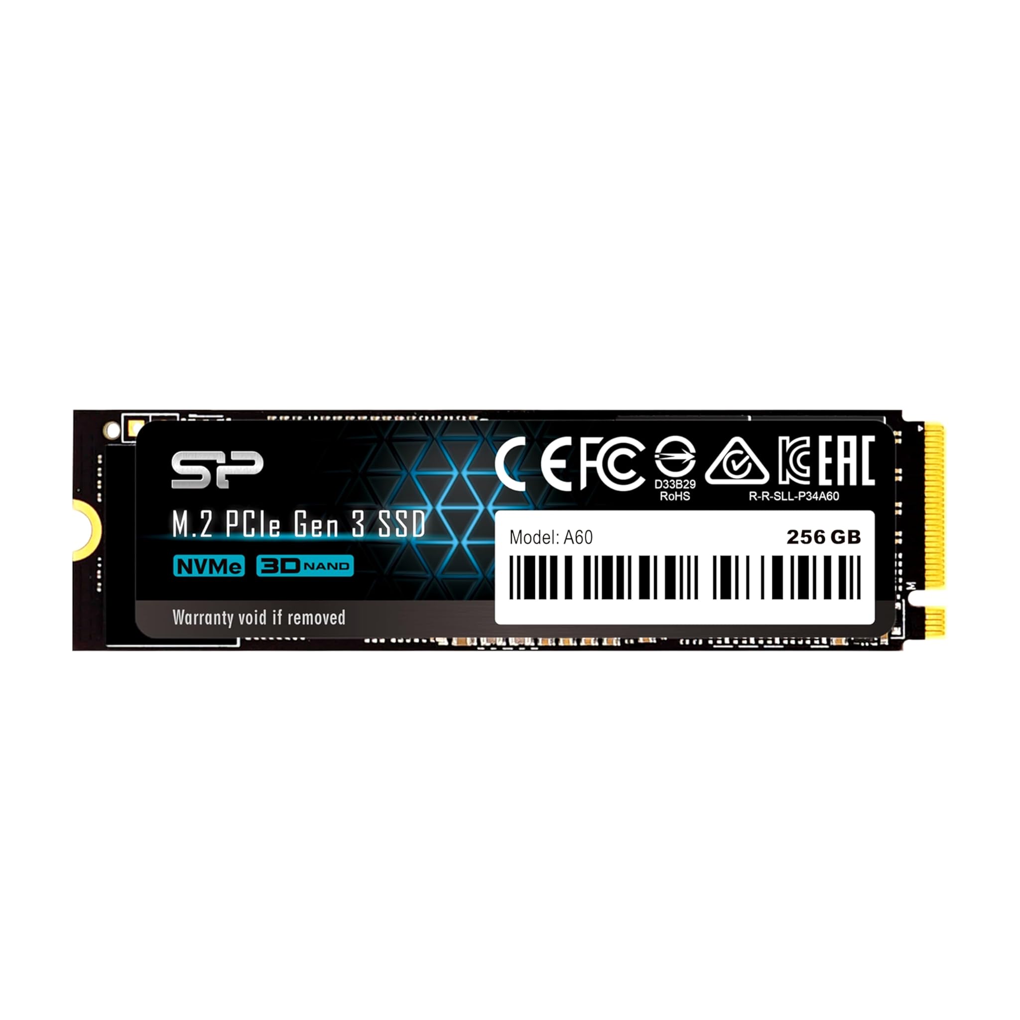 Silicon Power PCIe M.2 NVMe SSD 256GB Gen3x4