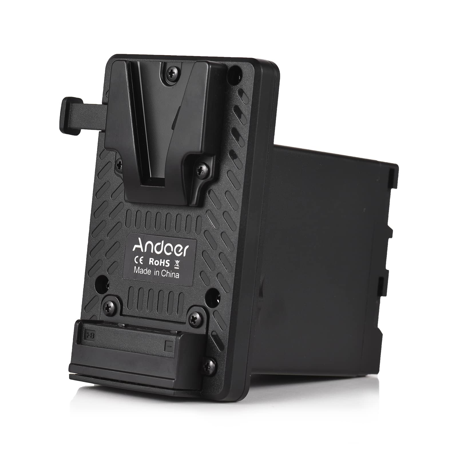 Andoer - Piastra Batteria V-Lock V Mount a BP-U Adattatore